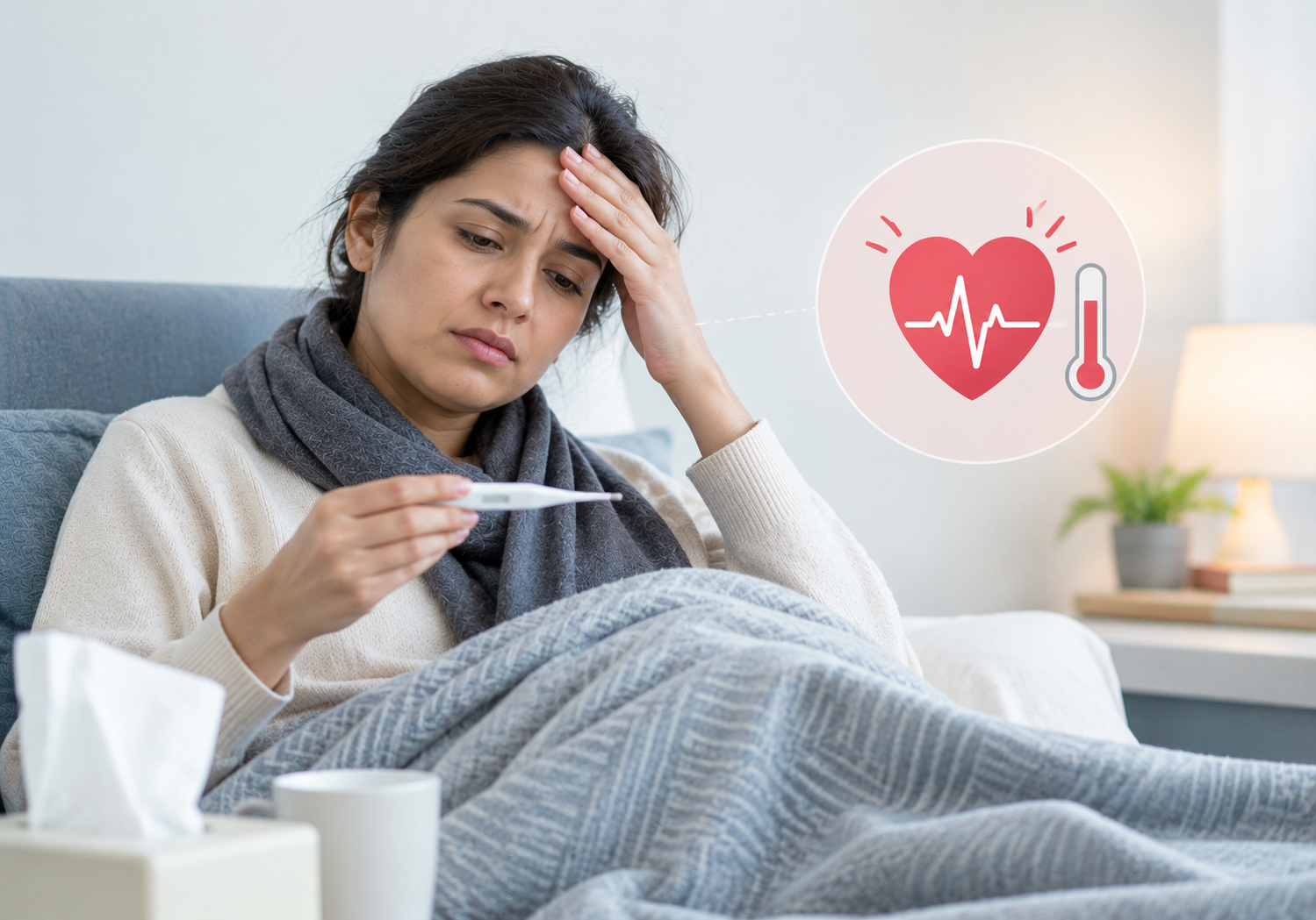Why Your Heart Rate Increases When You Are Sick?